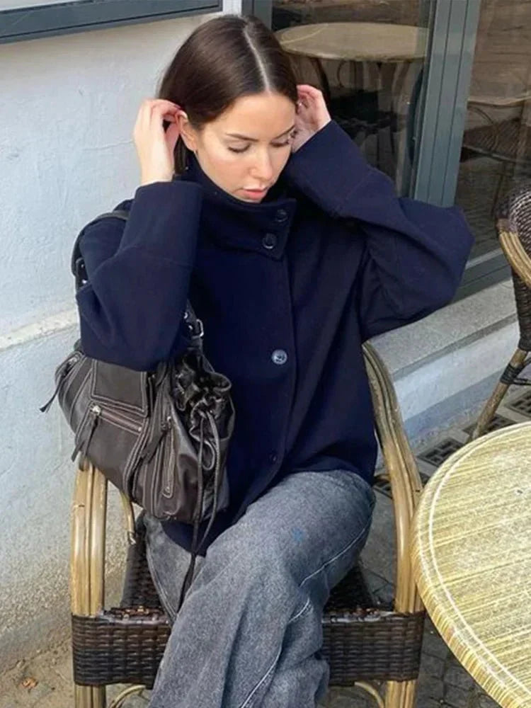 Cecilia | Kort trenchcoat