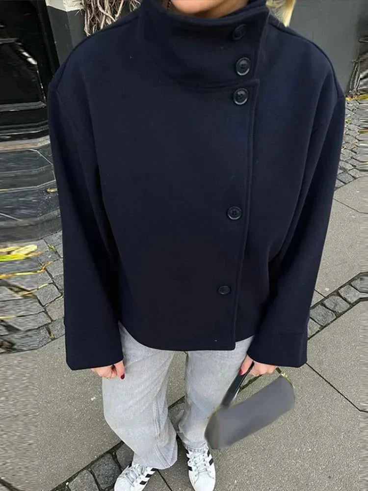 Cecilia | Kort trenchcoat