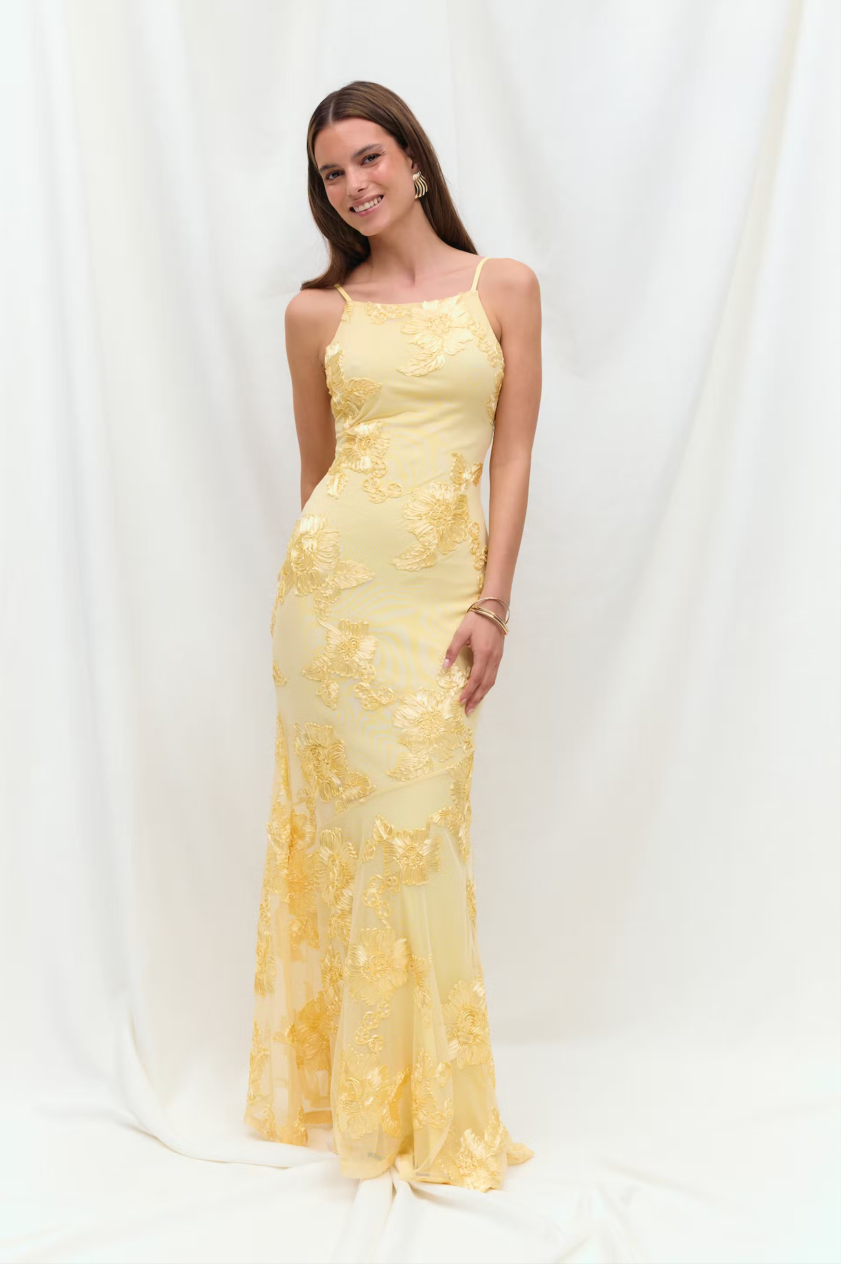 Elle | Floral maxi dress 