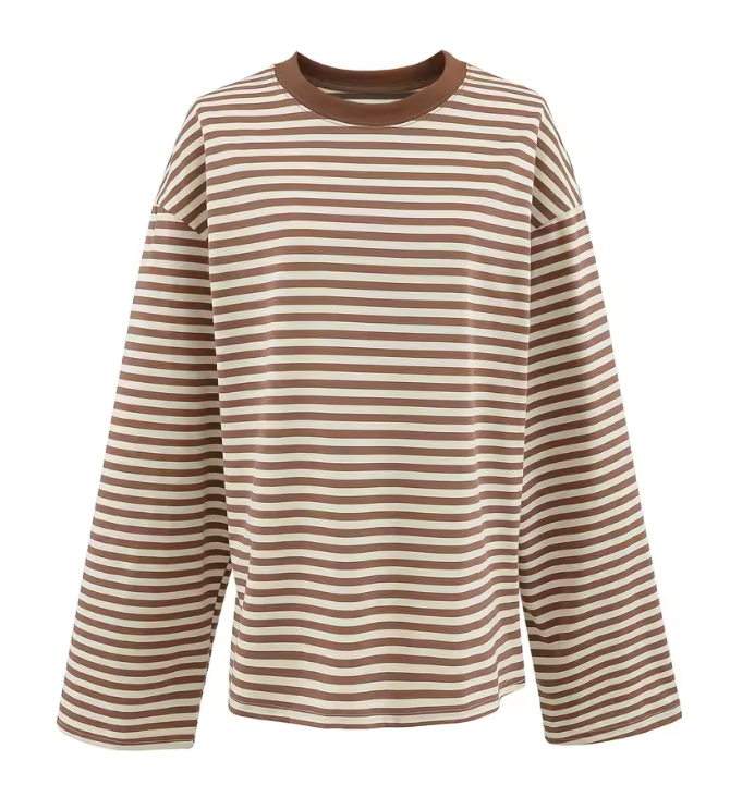 Luva | Randig långärmad t-shirt