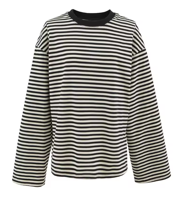 Luva | Randig långärmad t-shirt