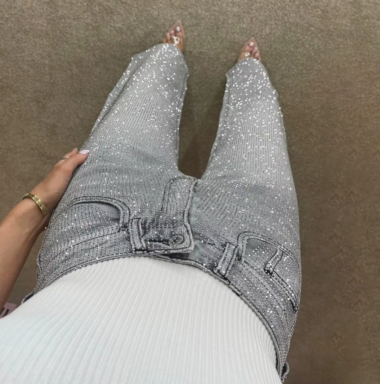 Vera | Diamond denim jeans 