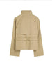 Solveig | Cape coat with belt 