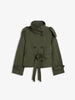Solveig | Cape coat with belt 