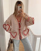 Macy | Vintageblus med hjärt