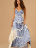 Maribelle | Boho patchwork maxi dress 