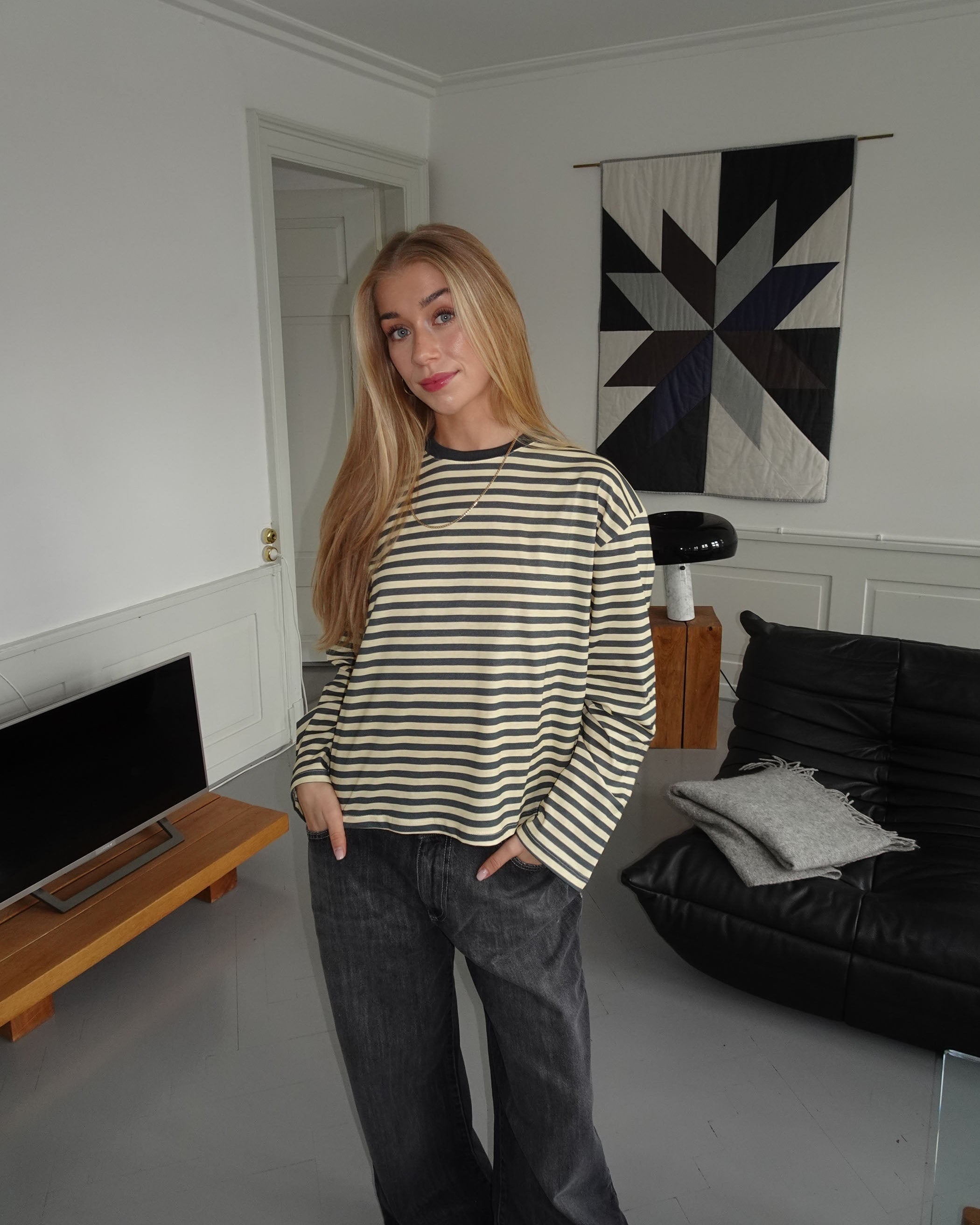 Luva | Randig långärmad t-shirt