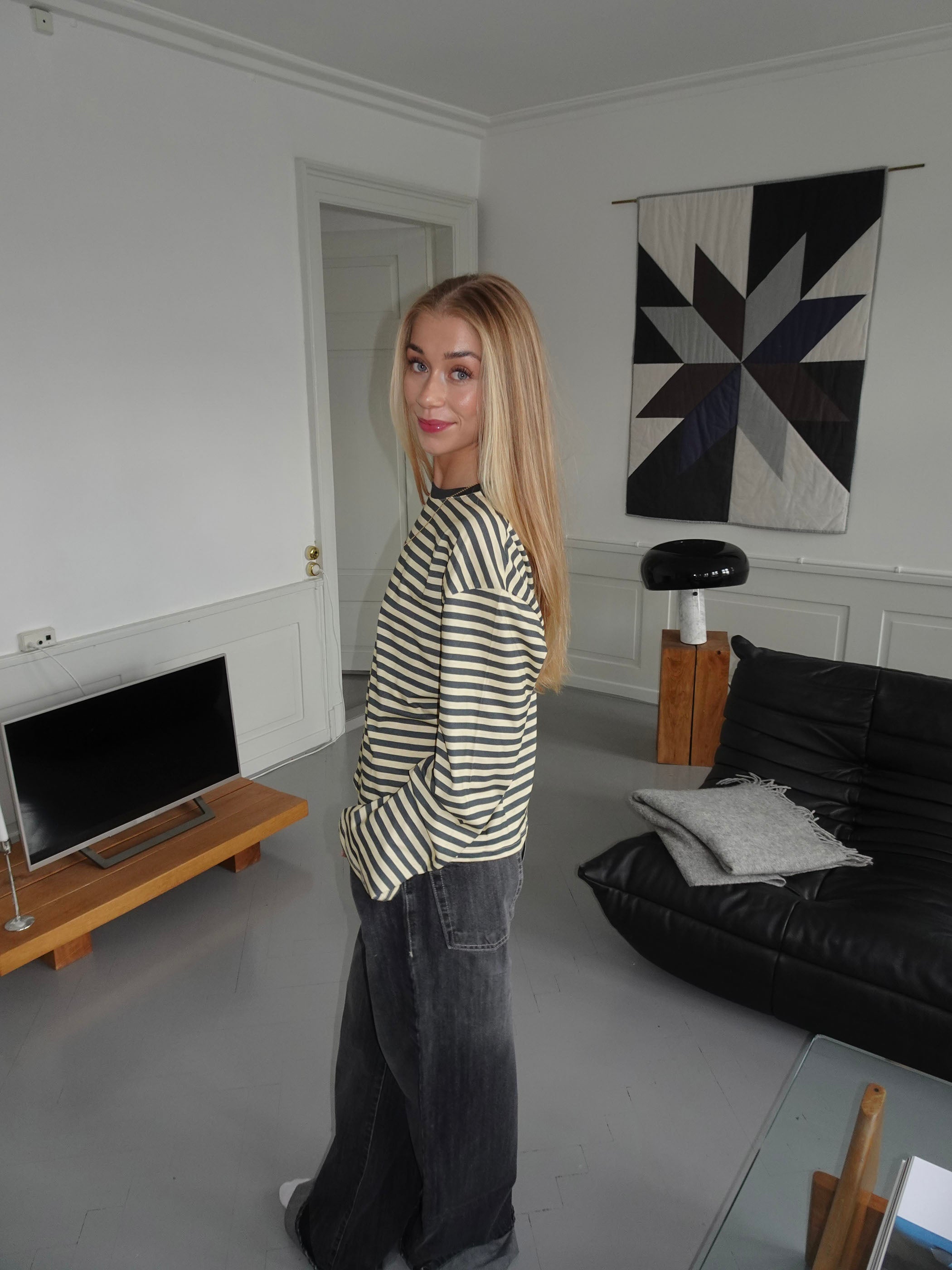 Luva | Randig långärmad t-shirt