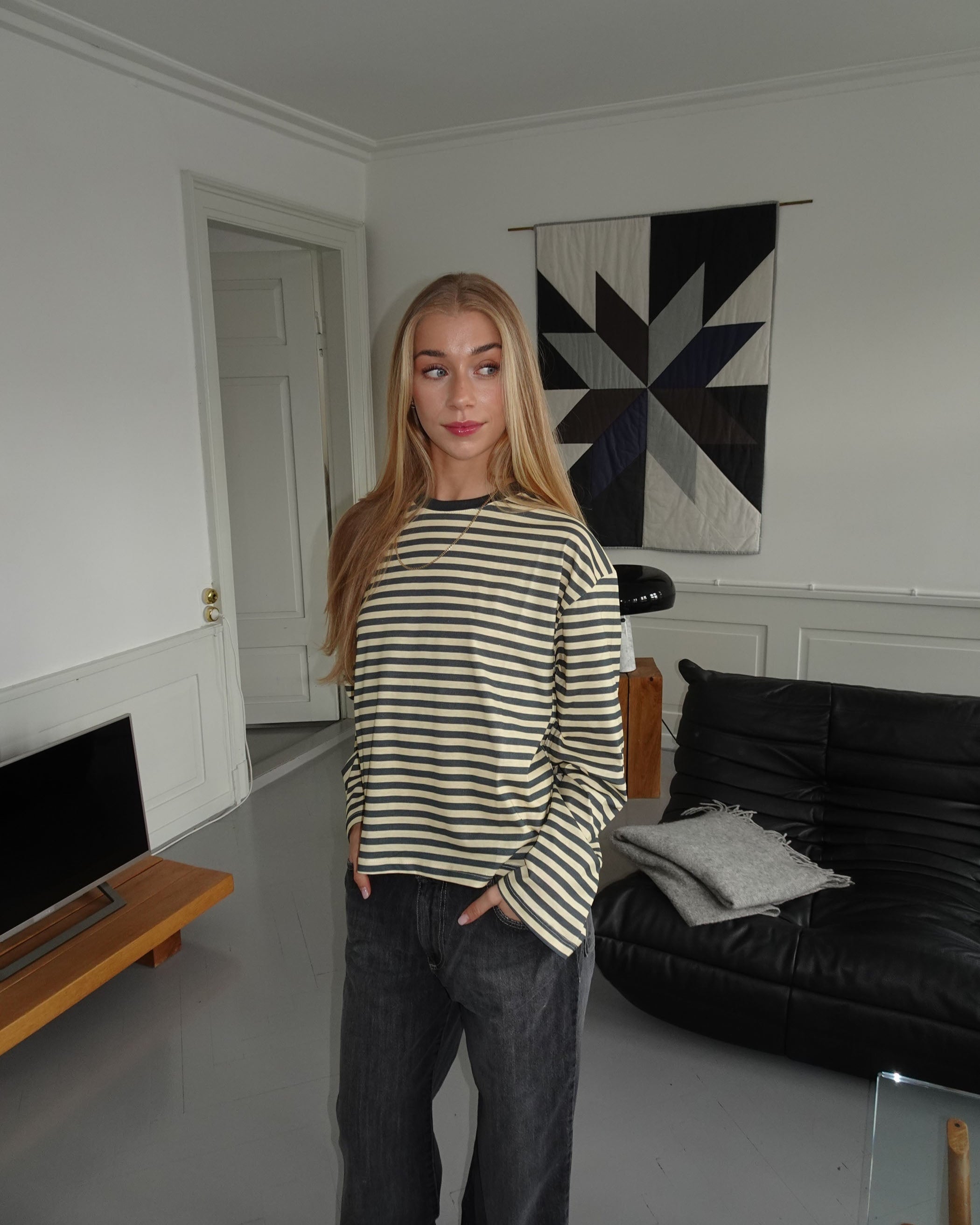 Luva | Randig långärmad t-shirt