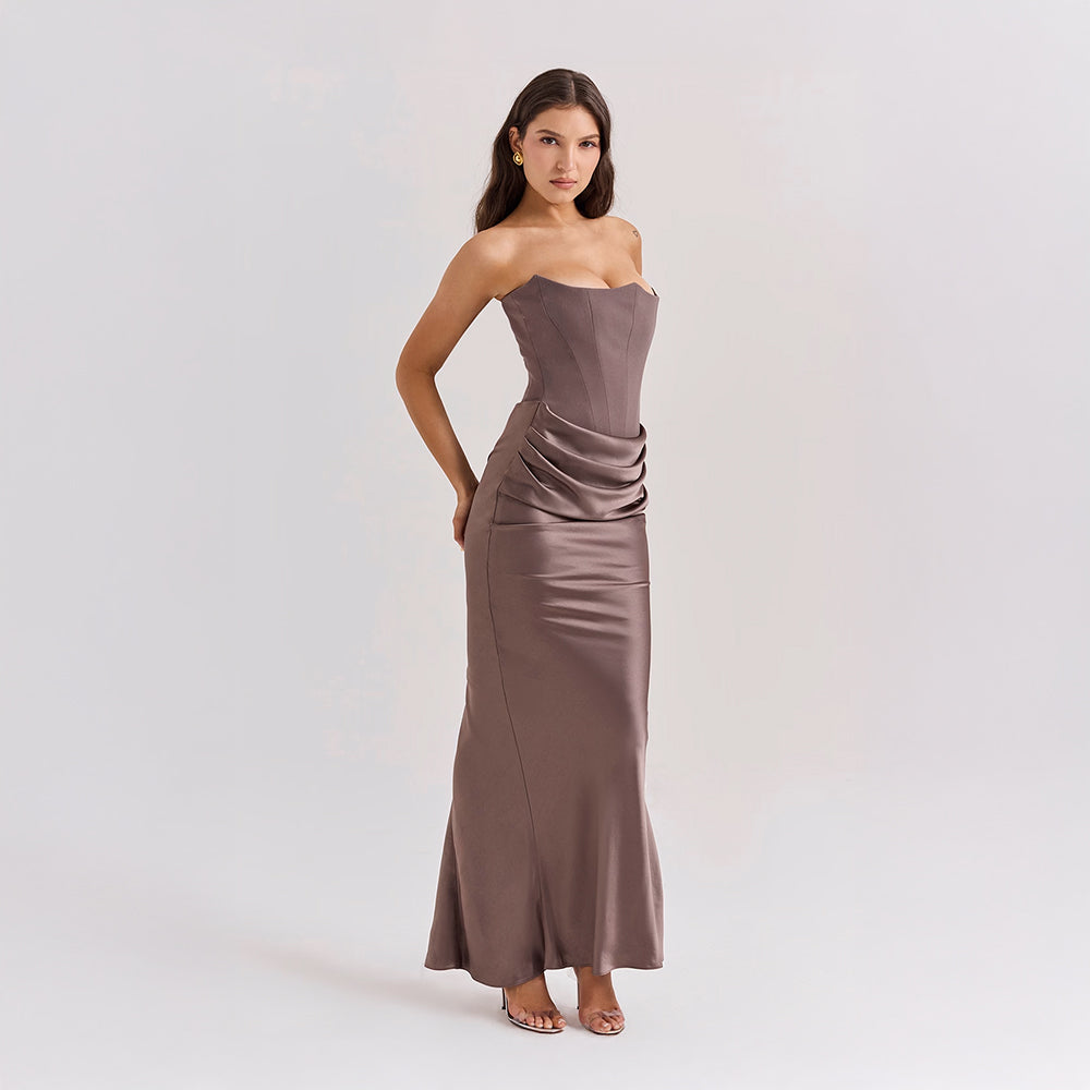 Eleni | Dress with corset 