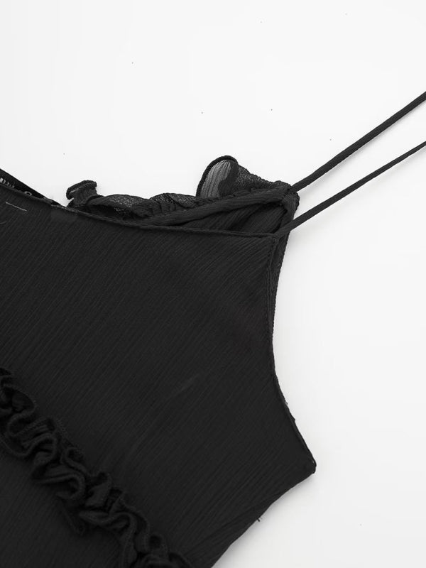 Zari | Ruffle top