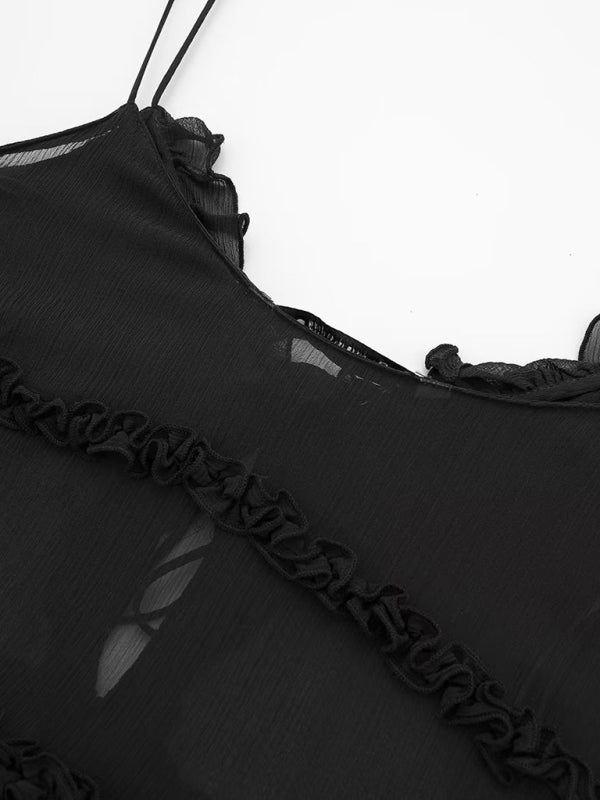 Zari | Ruffle top