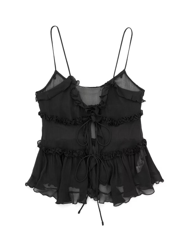 Zari | Ruffle top
