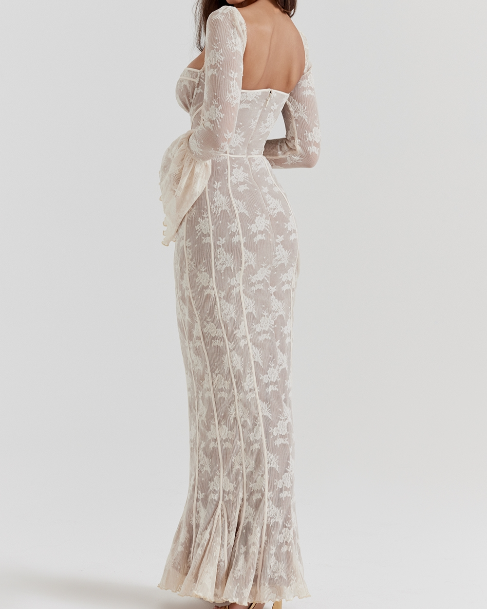 Serena | Lace maxi dress 