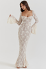 Serena | Lace maxi dress 