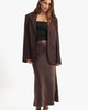 Nathalie | Satin Maxi Skirt