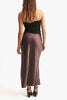 Nathalie | Satin Maxi Skirt