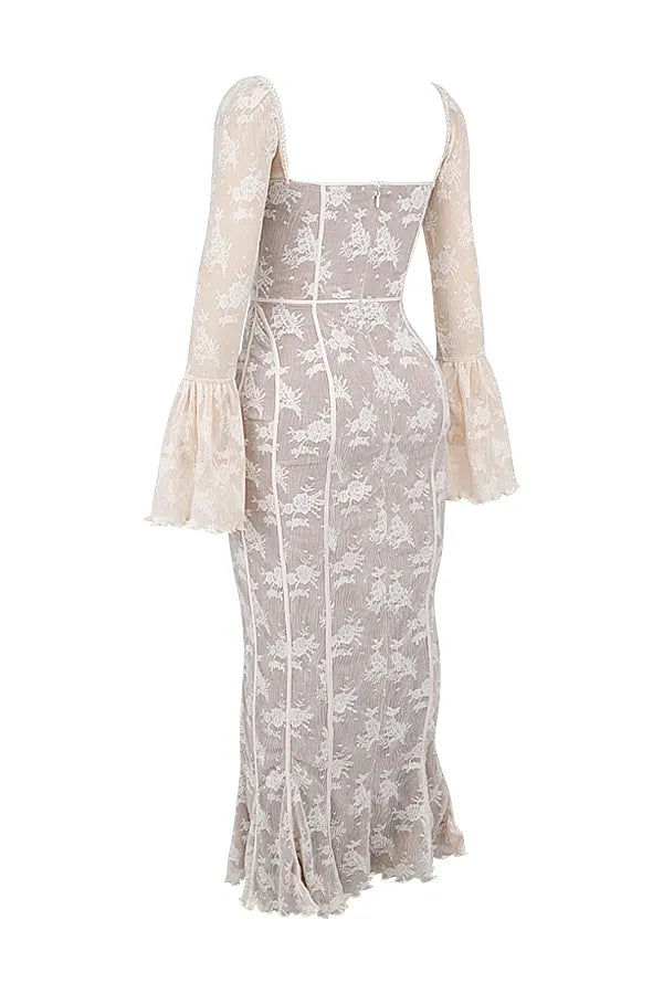 Serena | Lace maxi dress 