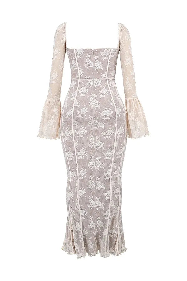 Serena | Lace maxi dress 
