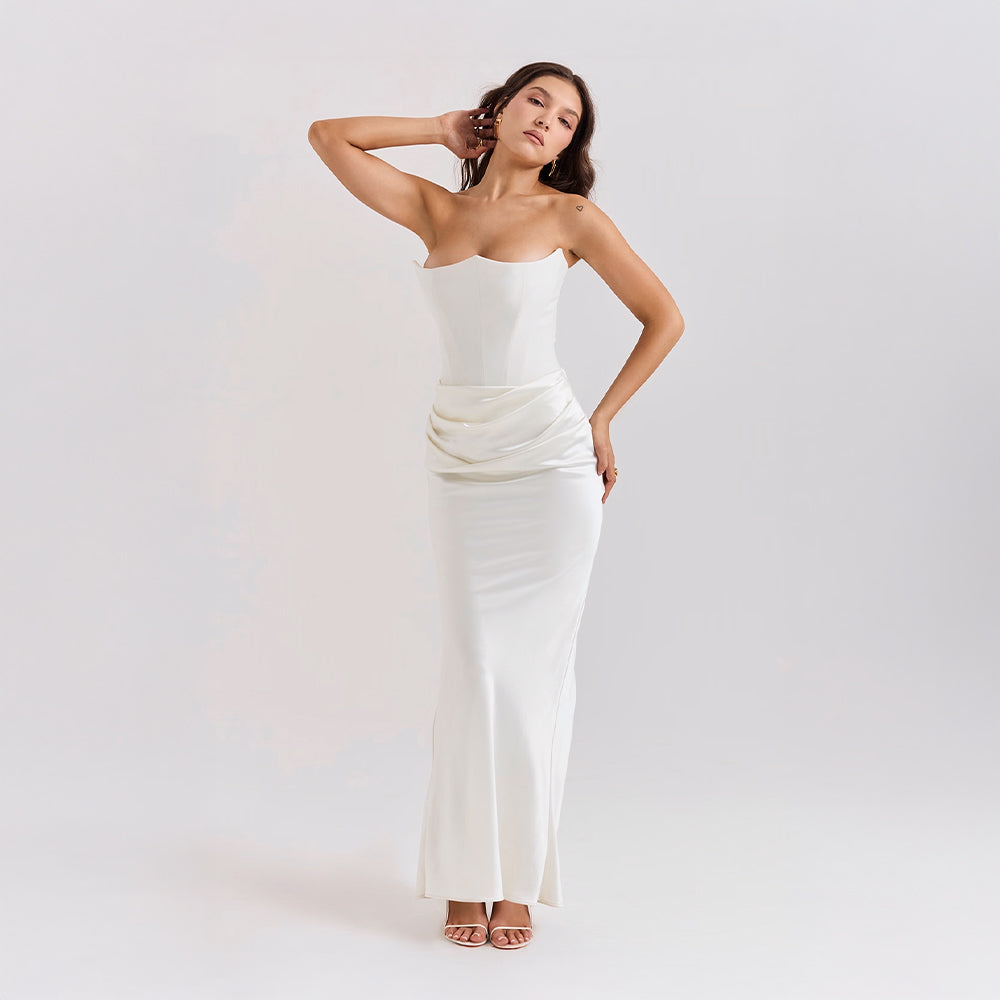 Eleni | Dress with corset 