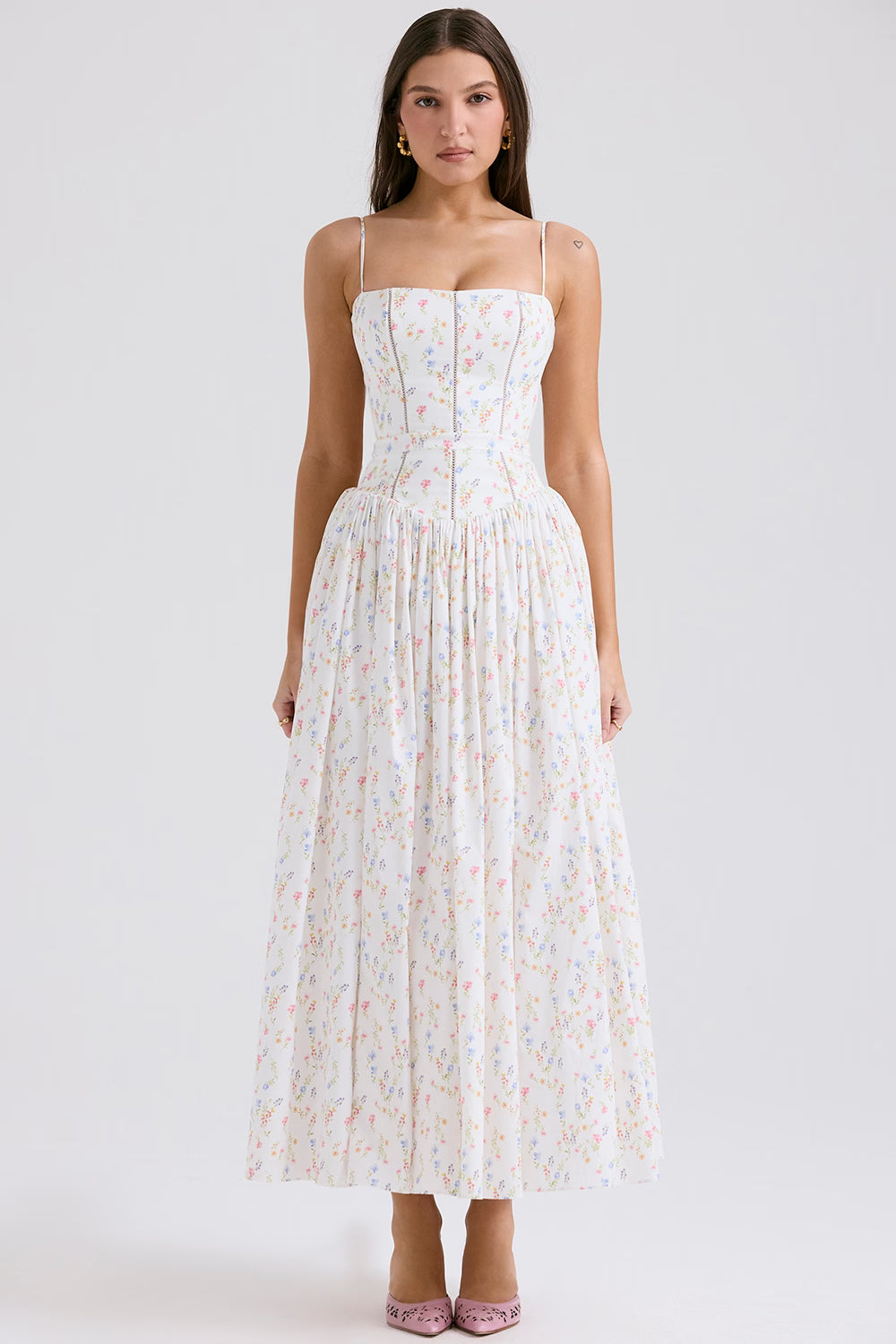 Kika | Elegant midi dress 