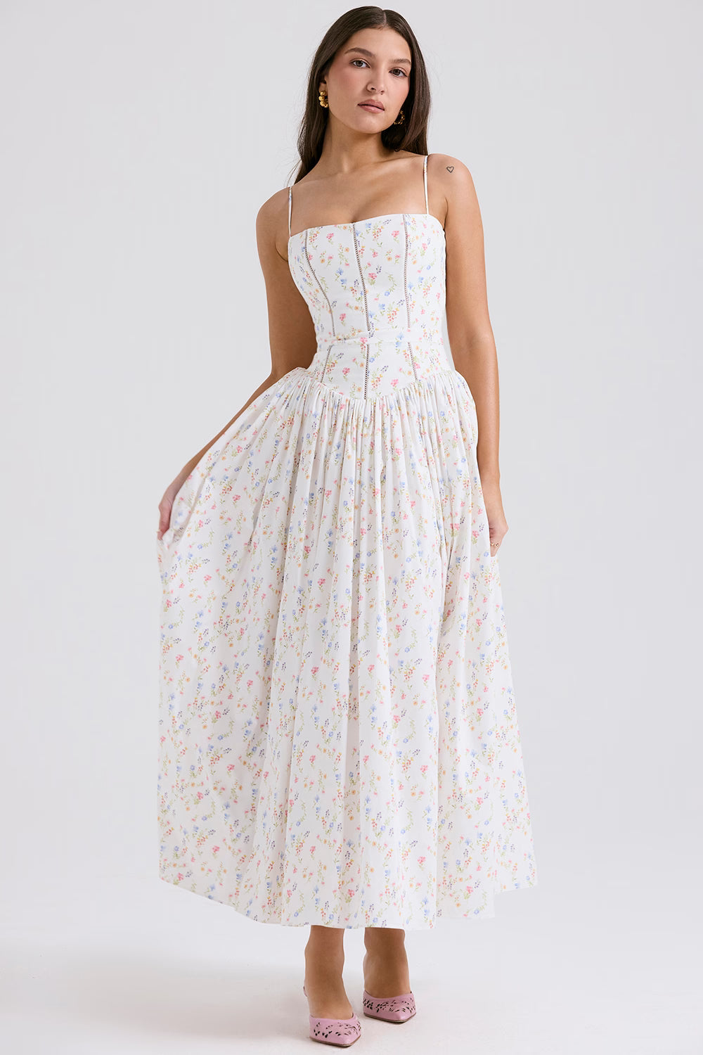 Kika | Elegant midi dress 