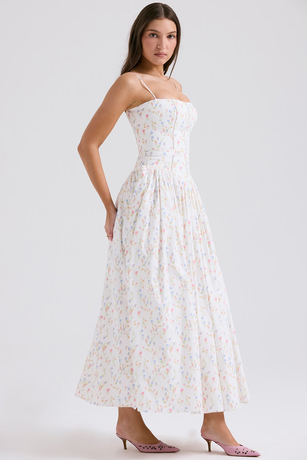Kika | Elegant midi dress 